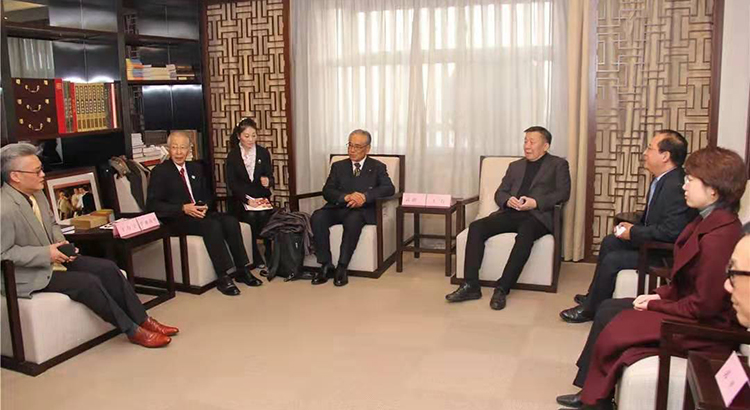 中华文化促进会与鹿儿岛国际医疗研究会合作签约仪式于北京举行